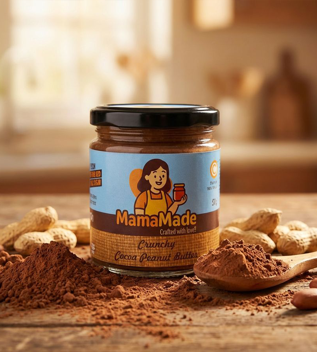 Crunchy Cocoa Peanut Butter