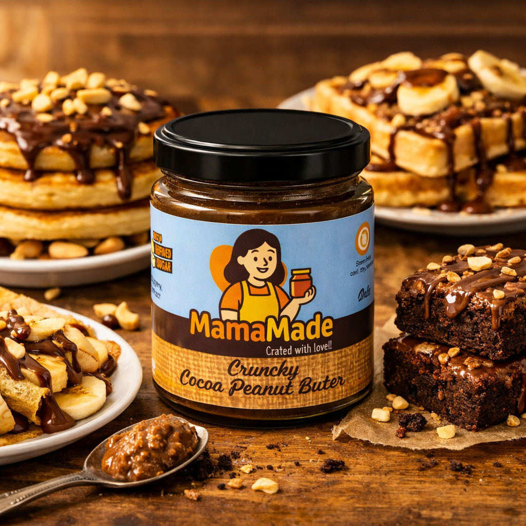 Crunchy Cocoa Peanut Butter