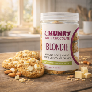 Chunky White Chocolate Cookie Blondies